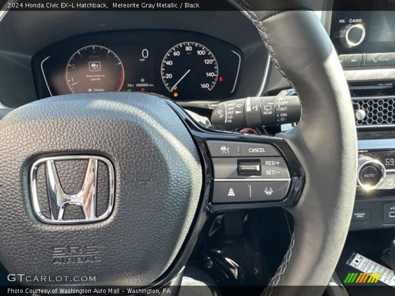  2024 Civic EX-L Hatchback Steering Wheel