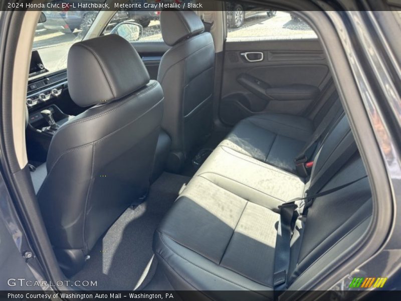 Rear Seat of 2024 Civic EX-L Hatchback