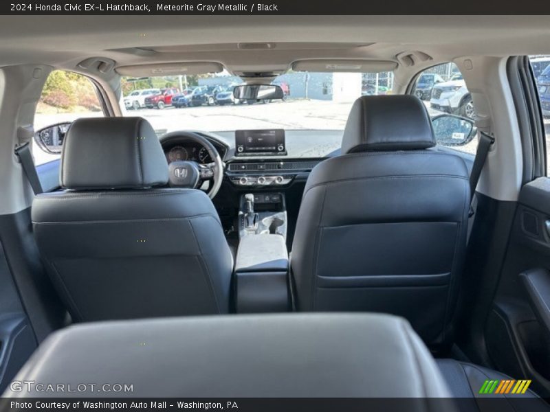 Meteorite Gray Metallic / Black 2024 Honda Civic EX-L Hatchback