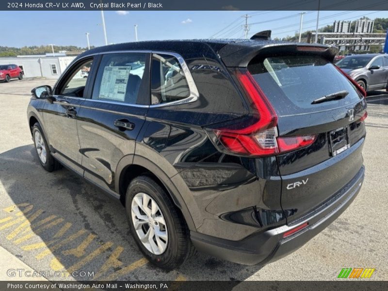 Crystal Black Pearl / Black 2024 Honda CR-V LX AWD