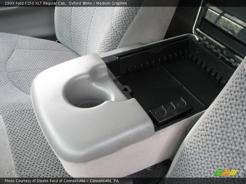Oxford White / Medium Graphite 1999 Ford F150 XLT Regular Cab