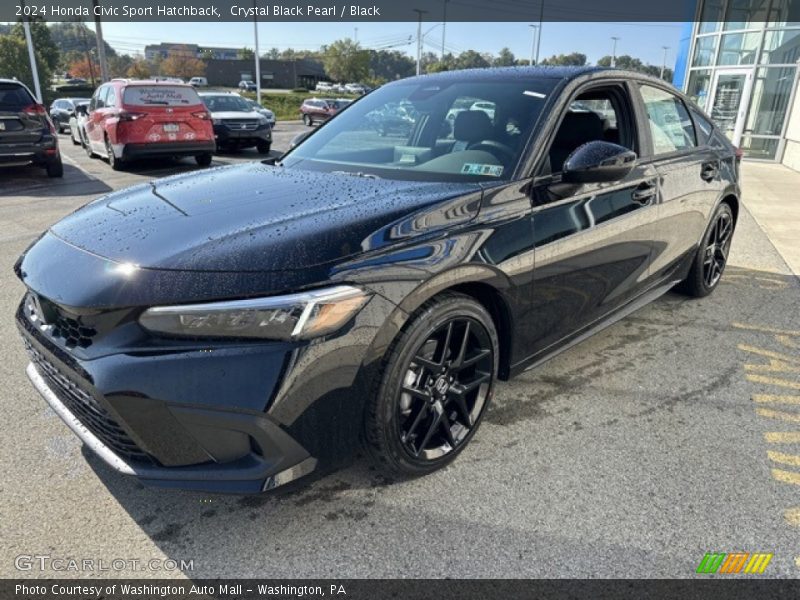 Front 3/4 View of 2024 Civic Sport Hatchback