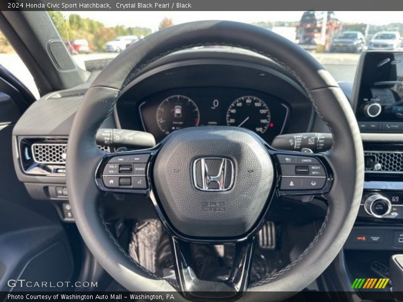  2024 Civic Sport Hatchback Steering Wheel