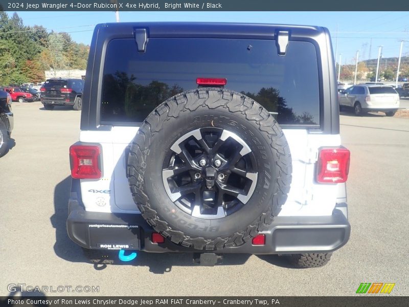 Bright White / Black 2024 Jeep Wrangler 4-Door Rubicon X 4xe Hybrid