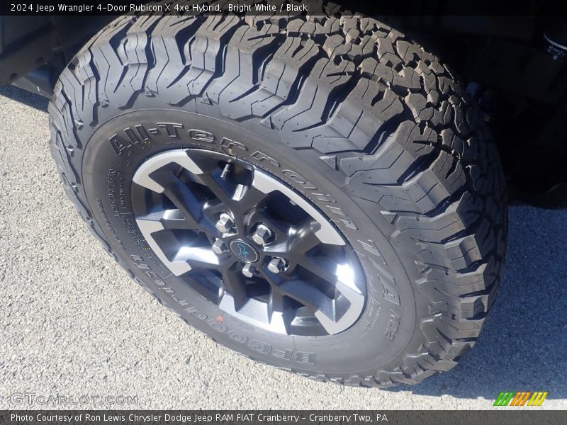 Bright White / Black 2024 Jeep Wrangler 4-Door Rubicon X 4xe Hybrid
