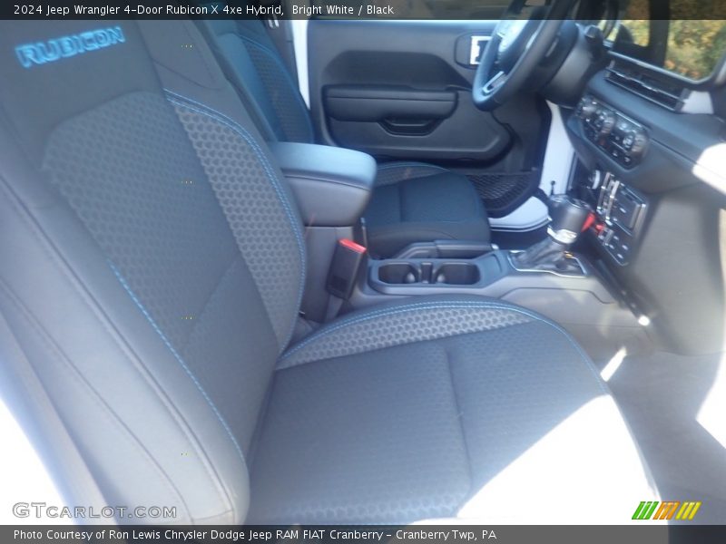 Bright White / Black 2024 Jeep Wrangler 4-Door Rubicon X 4xe Hybrid