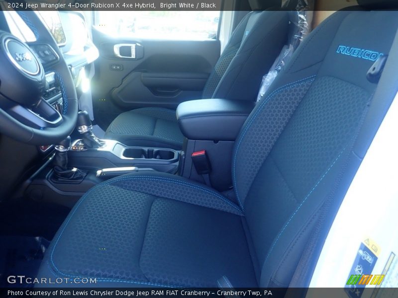Bright White / Black 2024 Jeep Wrangler 4-Door Rubicon X 4xe Hybrid