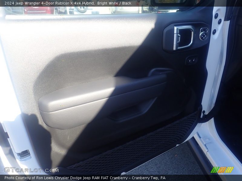 Bright White / Black 2024 Jeep Wrangler 4-Door Rubicon X 4xe Hybrid