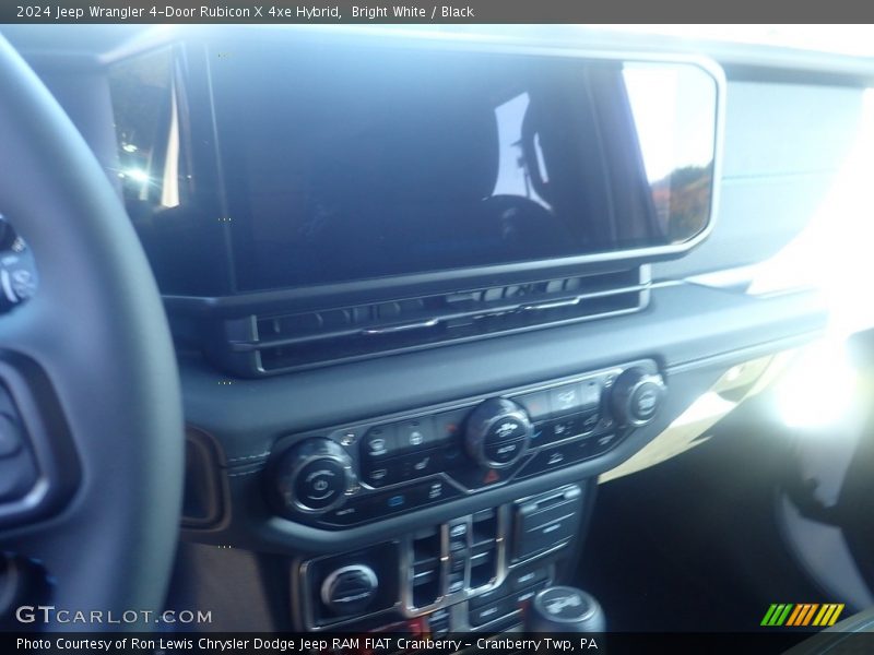 Bright White / Black 2024 Jeep Wrangler 4-Door Rubicon X 4xe Hybrid