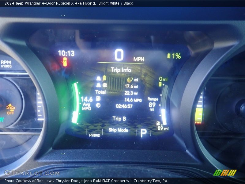 Bright White / Black 2024 Jeep Wrangler 4-Door Rubicon X 4xe Hybrid