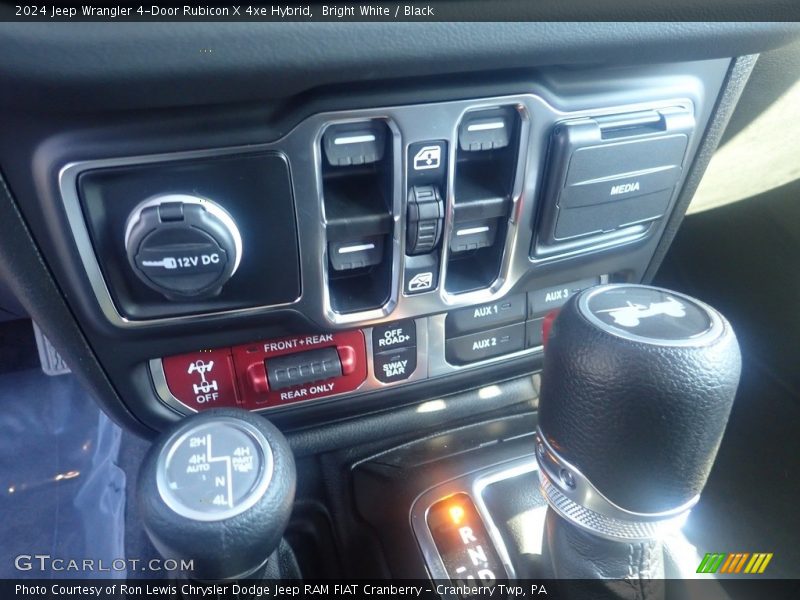 Bright White / Black 2024 Jeep Wrangler 4-Door Rubicon X 4xe Hybrid