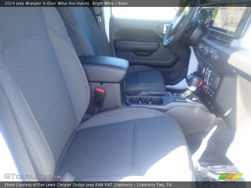 Bright White / Black 2024 Jeep Wrangler 4-Door Willys 4xe Hybrid