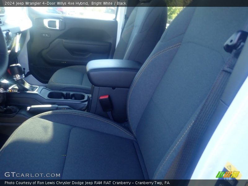 Bright White / Black 2024 Jeep Wrangler 4-Door Willys 4xe Hybrid