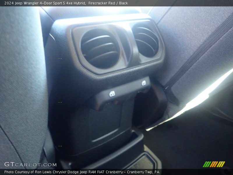 Firecracker Red / Black 2024 Jeep Wrangler 4-Door Sport S 4xe Hybrid