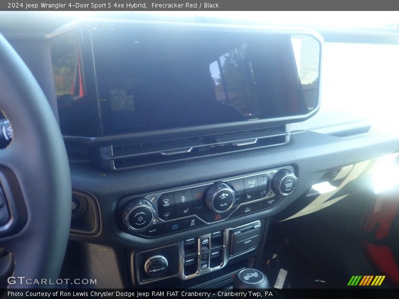 Firecracker Red / Black 2024 Jeep Wrangler 4-Door Sport S 4xe Hybrid