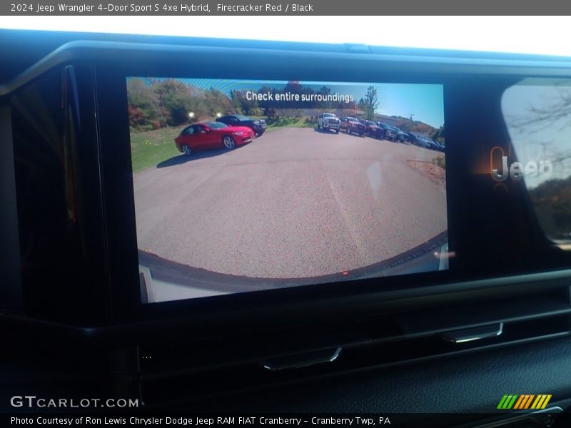Firecracker Red / Black 2024 Jeep Wrangler 4-Door Sport S 4xe Hybrid