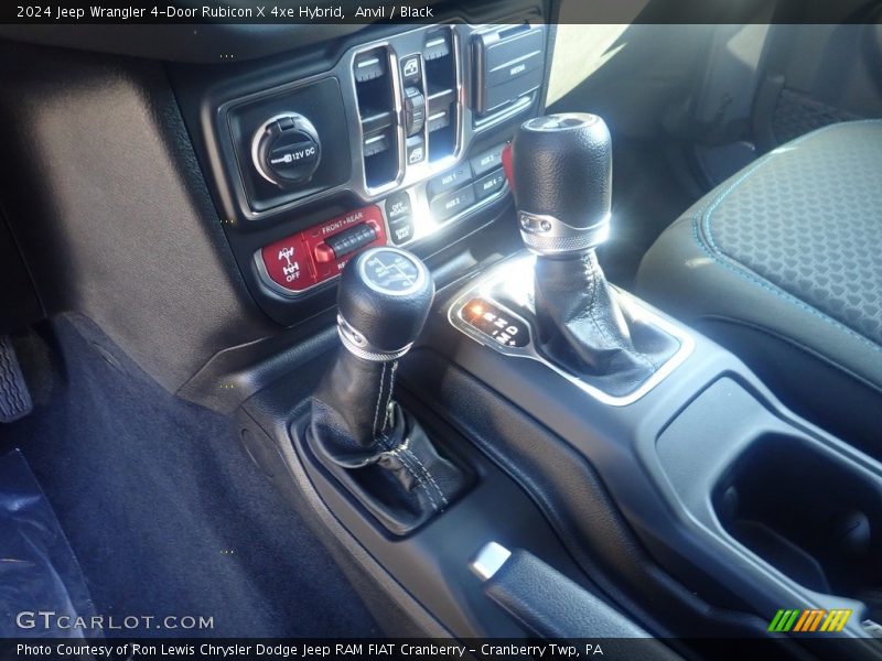 Anvil / Black 2024 Jeep Wrangler 4-Door Rubicon X 4xe Hybrid