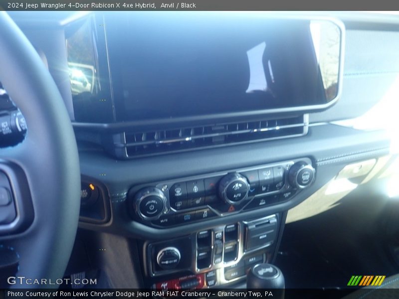 Anvil / Black 2024 Jeep Wrangler 4-Door Rubicon X 4xe Hybrid
