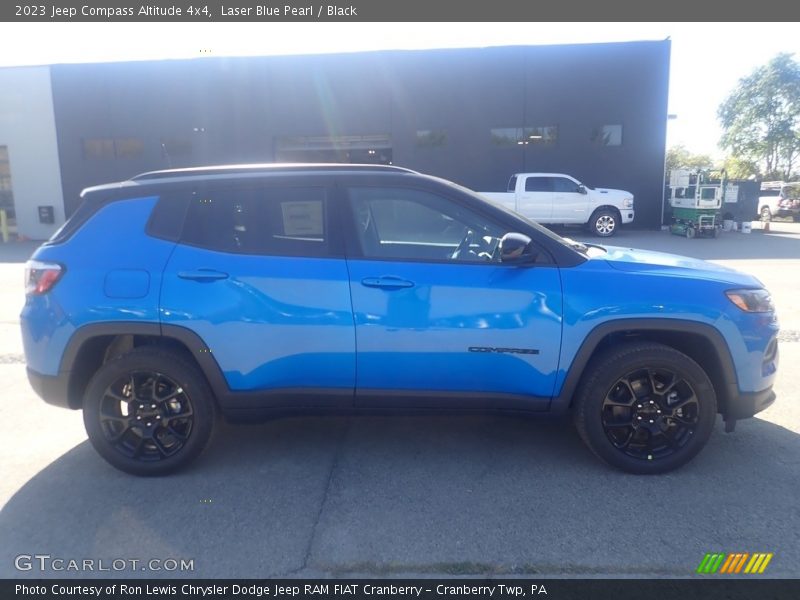 Laser Blue Pearl / Black 2023 Jeep Compass Altitude 4x4