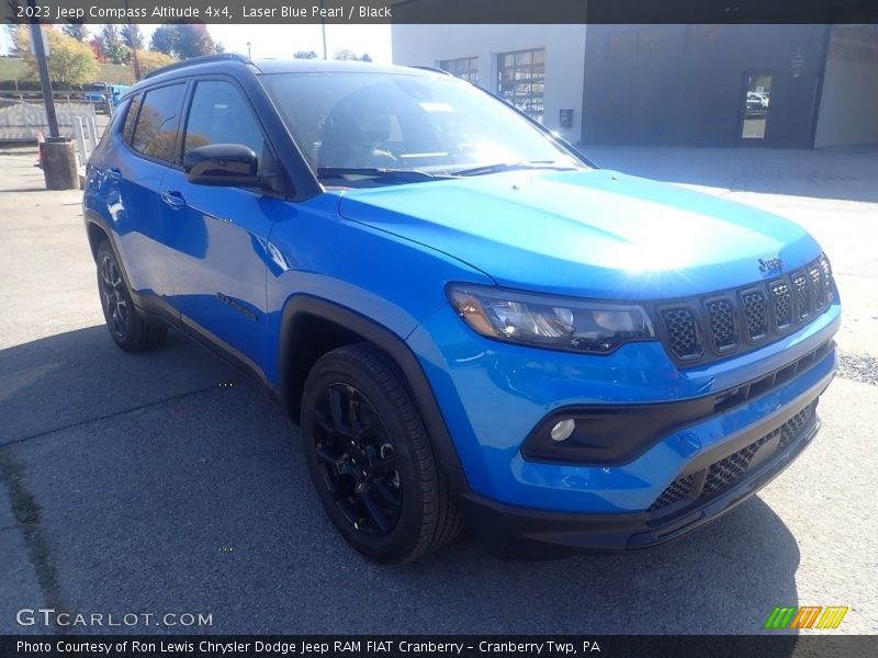 Laser Blue Pearl / Black 2023 Jeep Compass Altitude 4x4