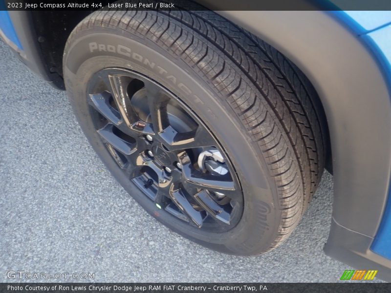 Laser Blue Pearl / Black 2023 Jeep Compass Altitude 4x4