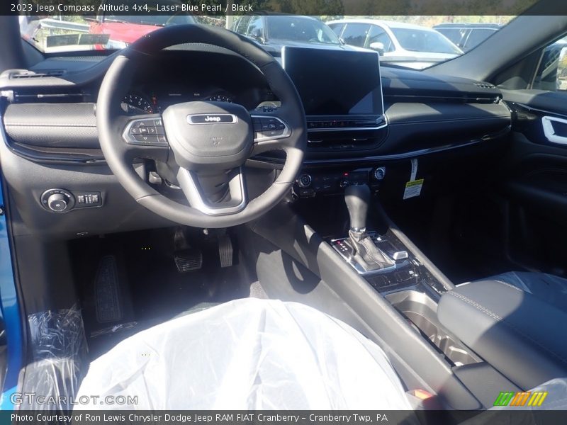 Laser Blue Pearl / Black 2023 Jeep Compass Altitude 4x4