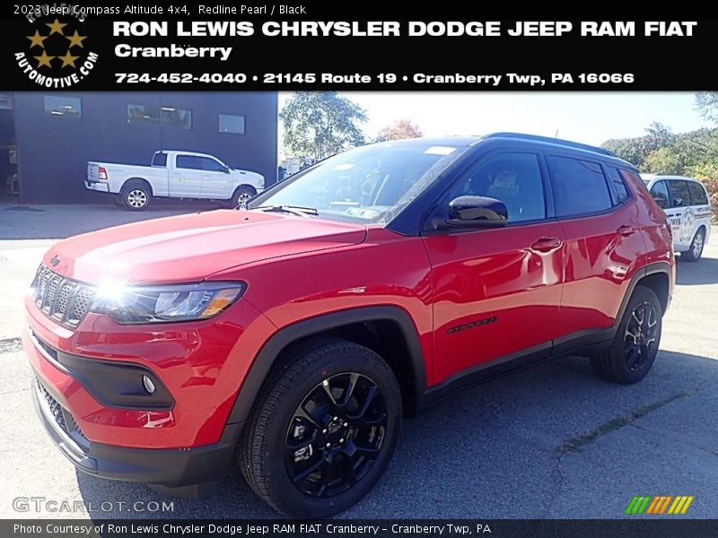 Redline Pearl / Black 2023 Jeep Compass Altitude 4x4