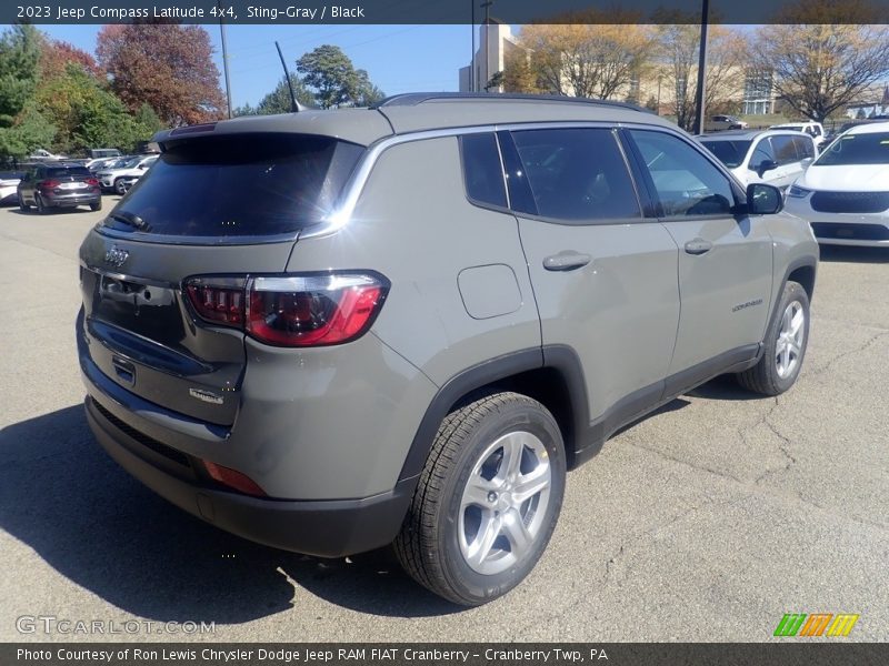 Sting-Gray / Black 2023 Jeep Compass Latitude 4x4