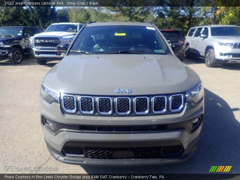 Sting-Gray / Black 2023 Jeep Compass Latitude 4x4