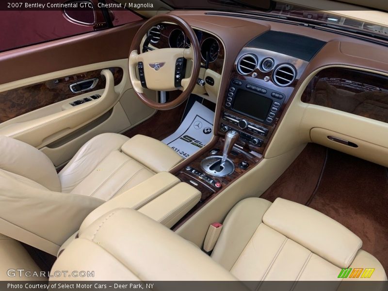 Chestnut / Magnolia 2007 Bentley Continental GTC