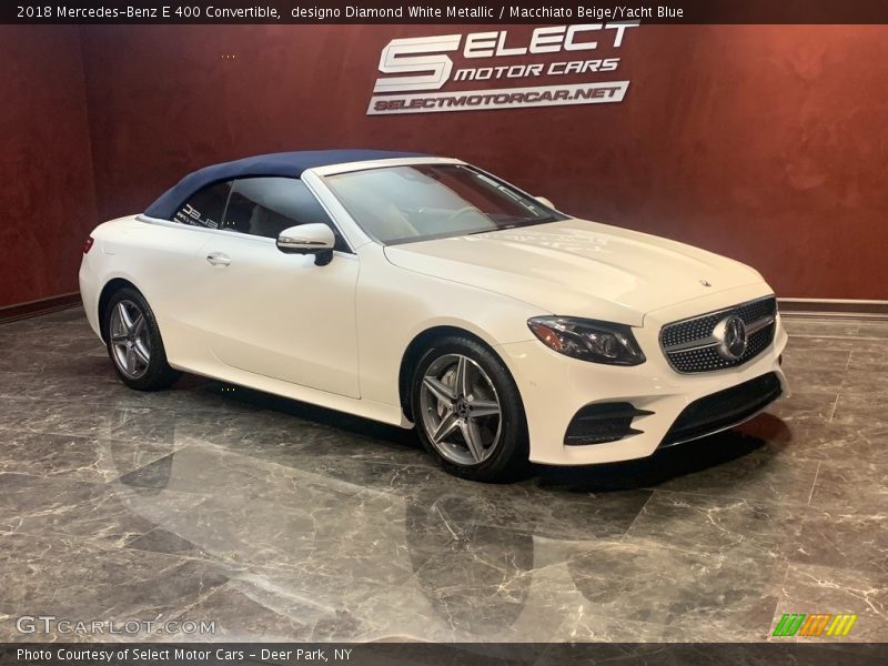 Front 3/4 View of 2018 E 400 Convertible