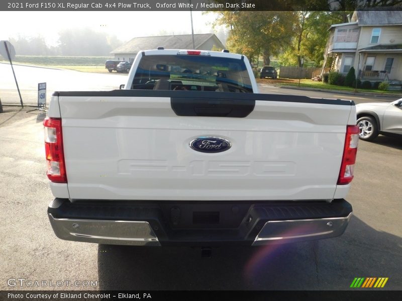 Oxford White / Medium Dark Slate 2021 Ford F150 XL Regular Cab 4x4 Plow Truck