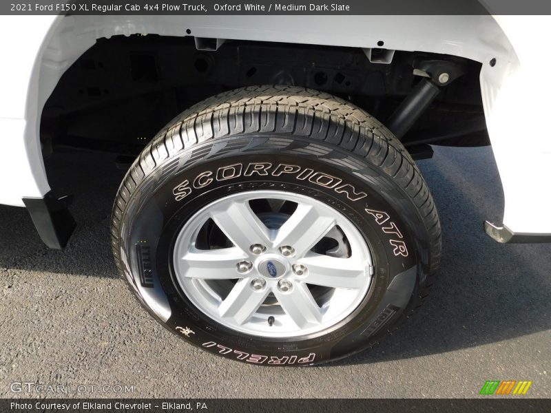  2021 F150 XL Regular Cab 4x4 Plow Truck Wheel