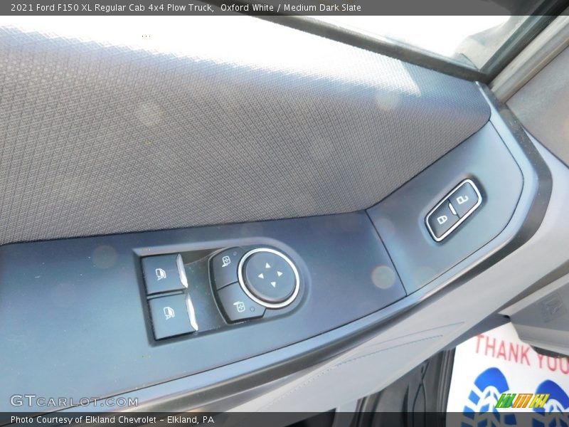 Oxford White / Medium Dark Slate 2021 Ford F150 XL Regular Cab 4x4 Plow Truck