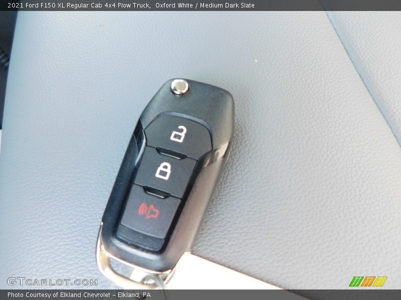 Keys of 2021 F150 XL Regular Cab 4x4 Plow Truck