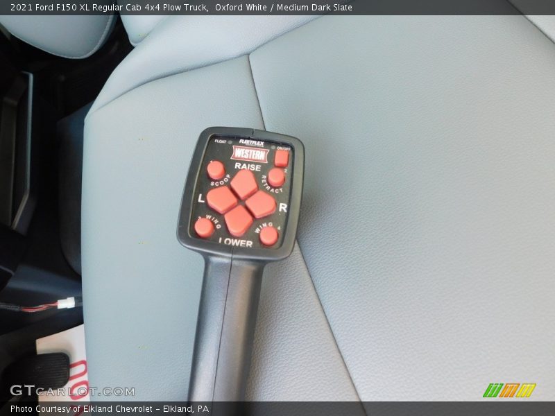 Controls of 2021 F150 XL Regular Cab 4x4 Plow Truck