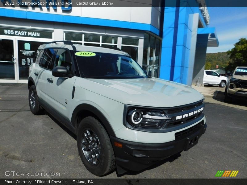Cactus Gray / Ebony 2022 Ford Bronco Sport Big Bend 4x4