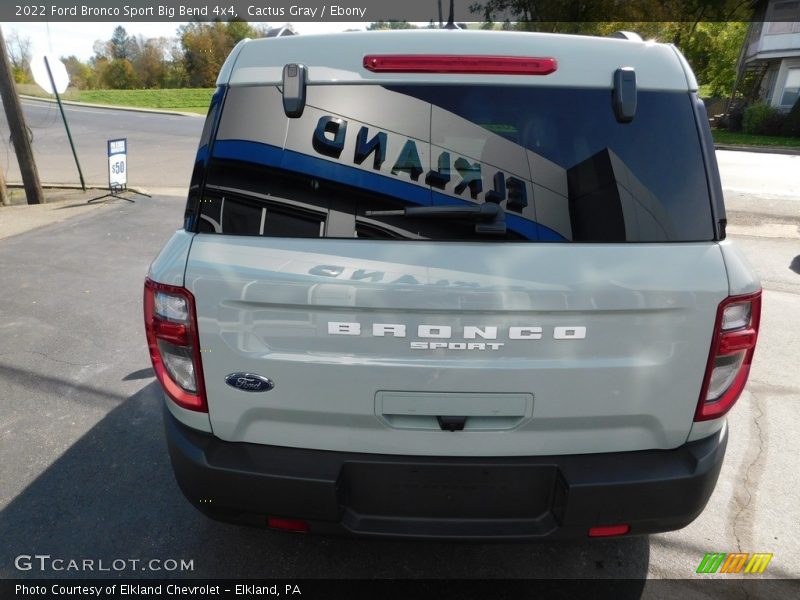 Cactus Gray / Ebony 2022 Ford Bronco Sport Big Bend 4x4