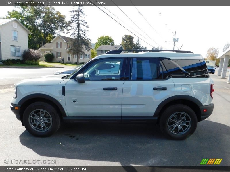 Cactus Gray / Ebony 2022 Ford Bronco Sport Big Bend 4x4