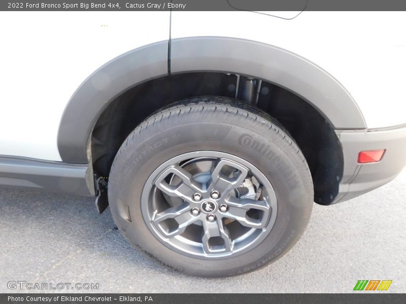  2022 Bronco Sport Big Bend 4x4 Wheel