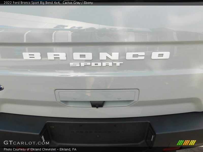  2022 Bronco Sport Big Bend 4x4 Logo