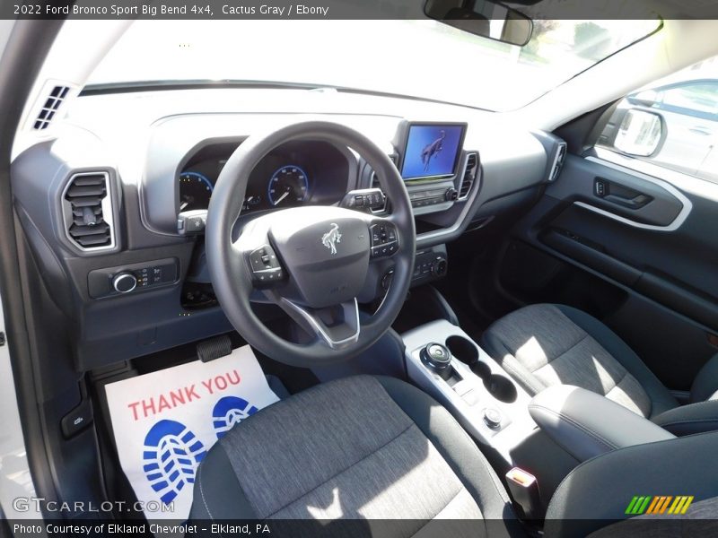 Cactus Gray / Ebony 2022 Ford Bronco Sport Big Bend 4x4