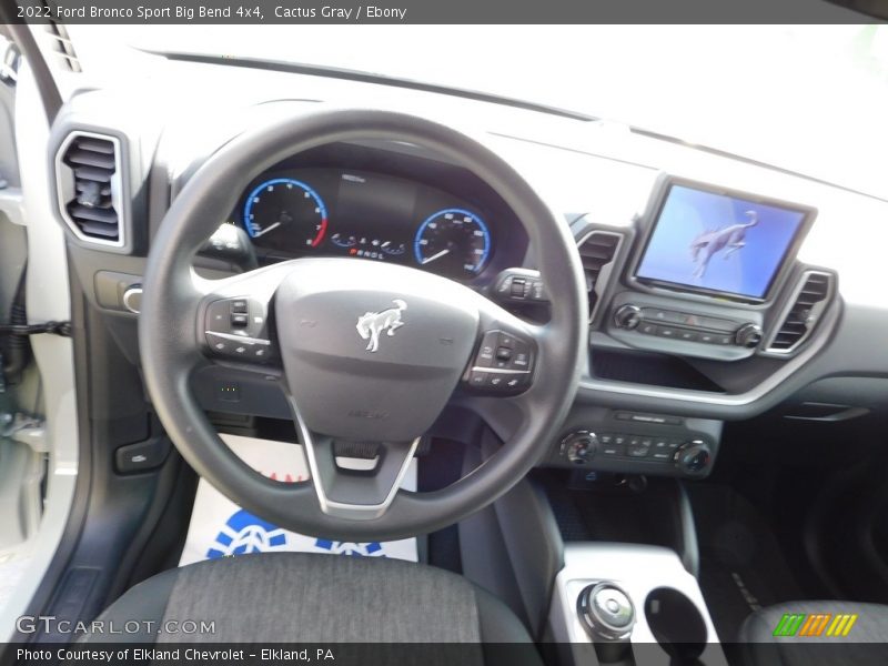 Cactus Gray / Ebony 2022 Ford Bronco Sport Big Bend 4x4