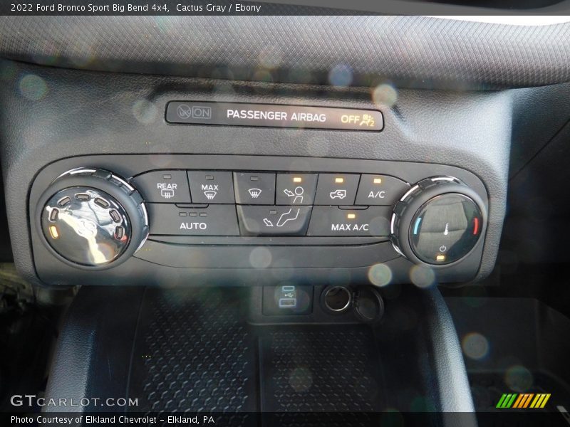 Cactus Gray / Ebony 2022 Ford Bronco Sport Big Bend 4x4