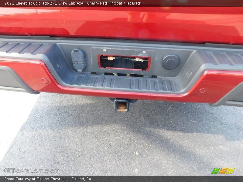 Cherry Red Tintcoat / Jet Black 2021 Chevrolet Colorado Z71 Crew Cab 4x4