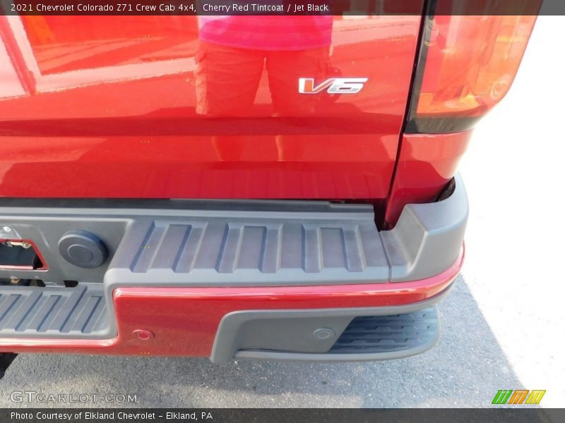 Cherry Red Tintcoat / Jet Black 2021 Chevrolet Colorado Z71 Crew Cab 4x4