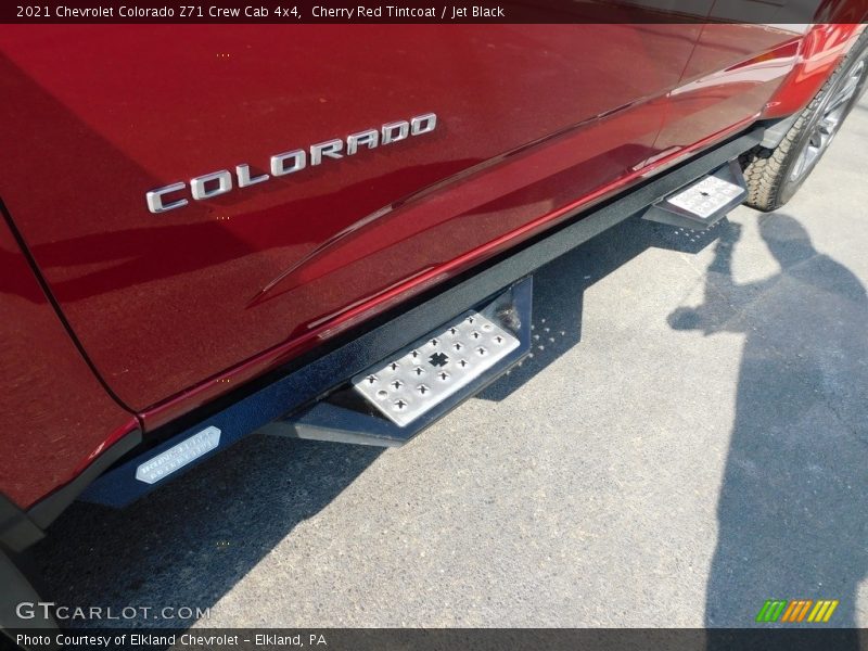 Cherry Red Tintcoat / Jet Black 2021 Chevrolet Colorado Z71 Crew Cab 4x4