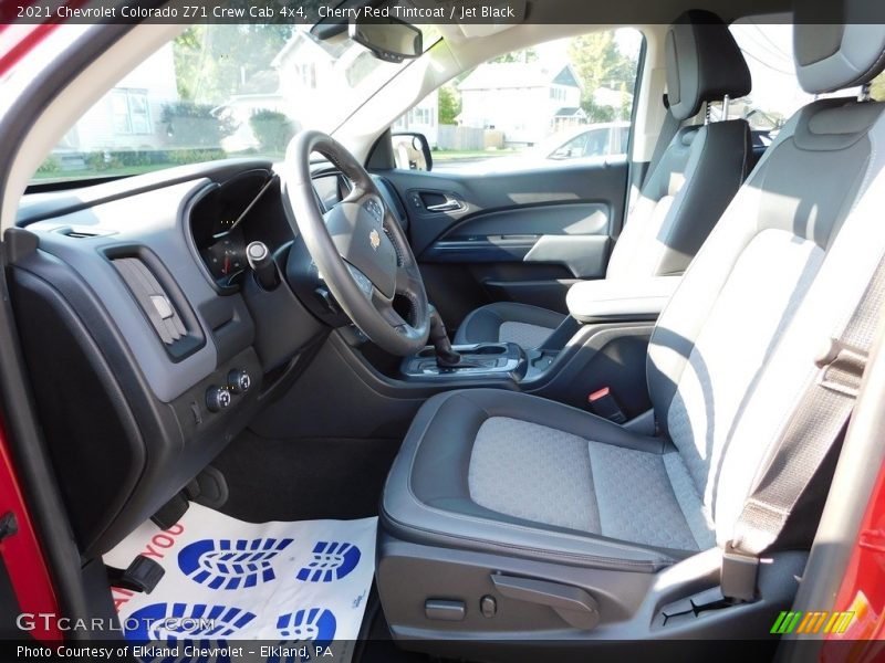 Cherry Red Tintcoat / Jet Black 2021 Chevrolet Colorado Z71 Crew Cab 4x4