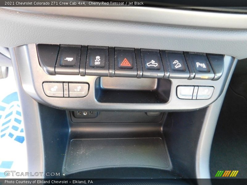 Cherry Red Tintcoat / Jet Black 2021 Chevrolet Colorado Z71 Crew Cab 4x4