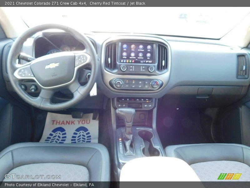 Cherry Red Tintcoat / Jet Black 2021 Chevrolet Colorado Z71 Crew Cab 4x4